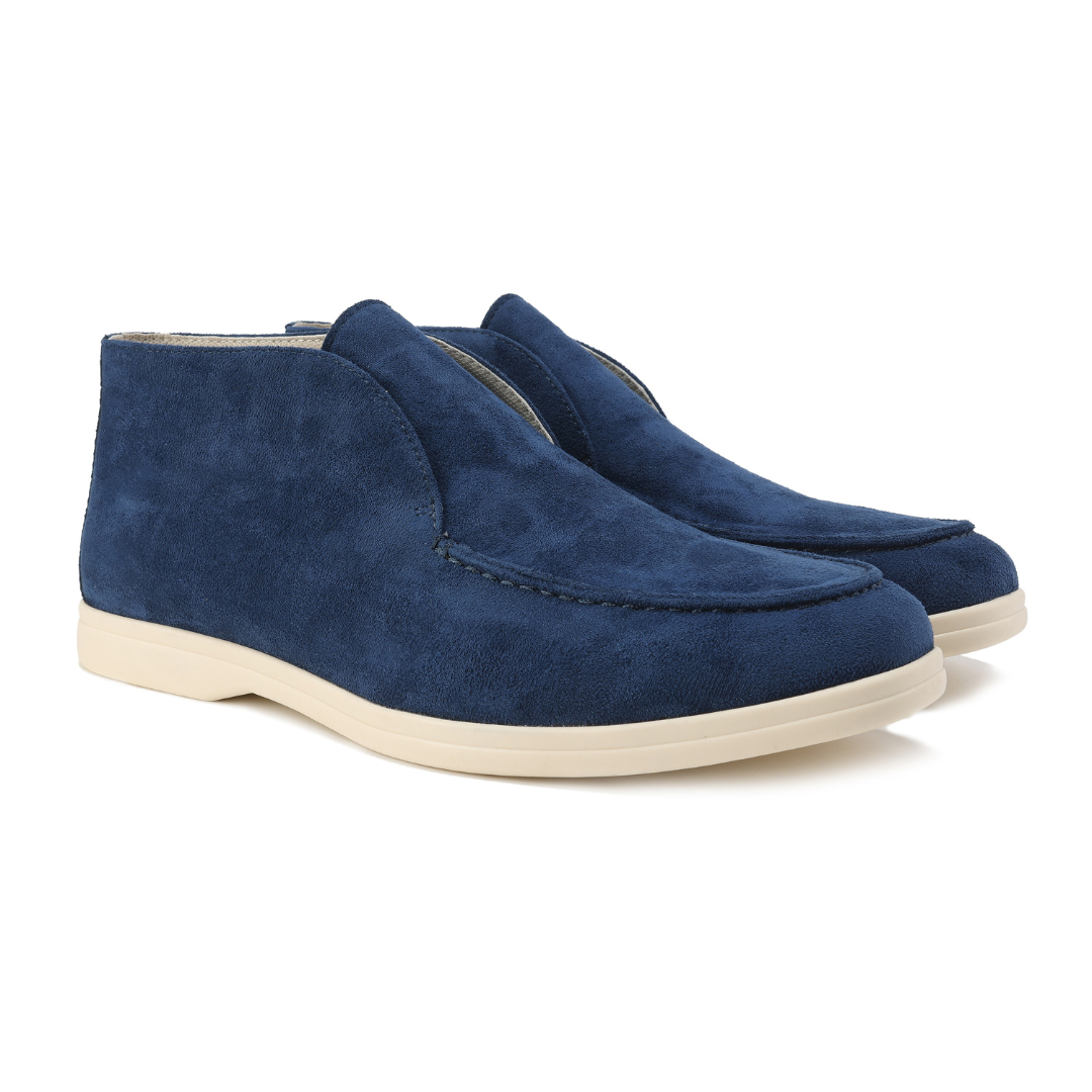 Luca | Herenloafers van suède