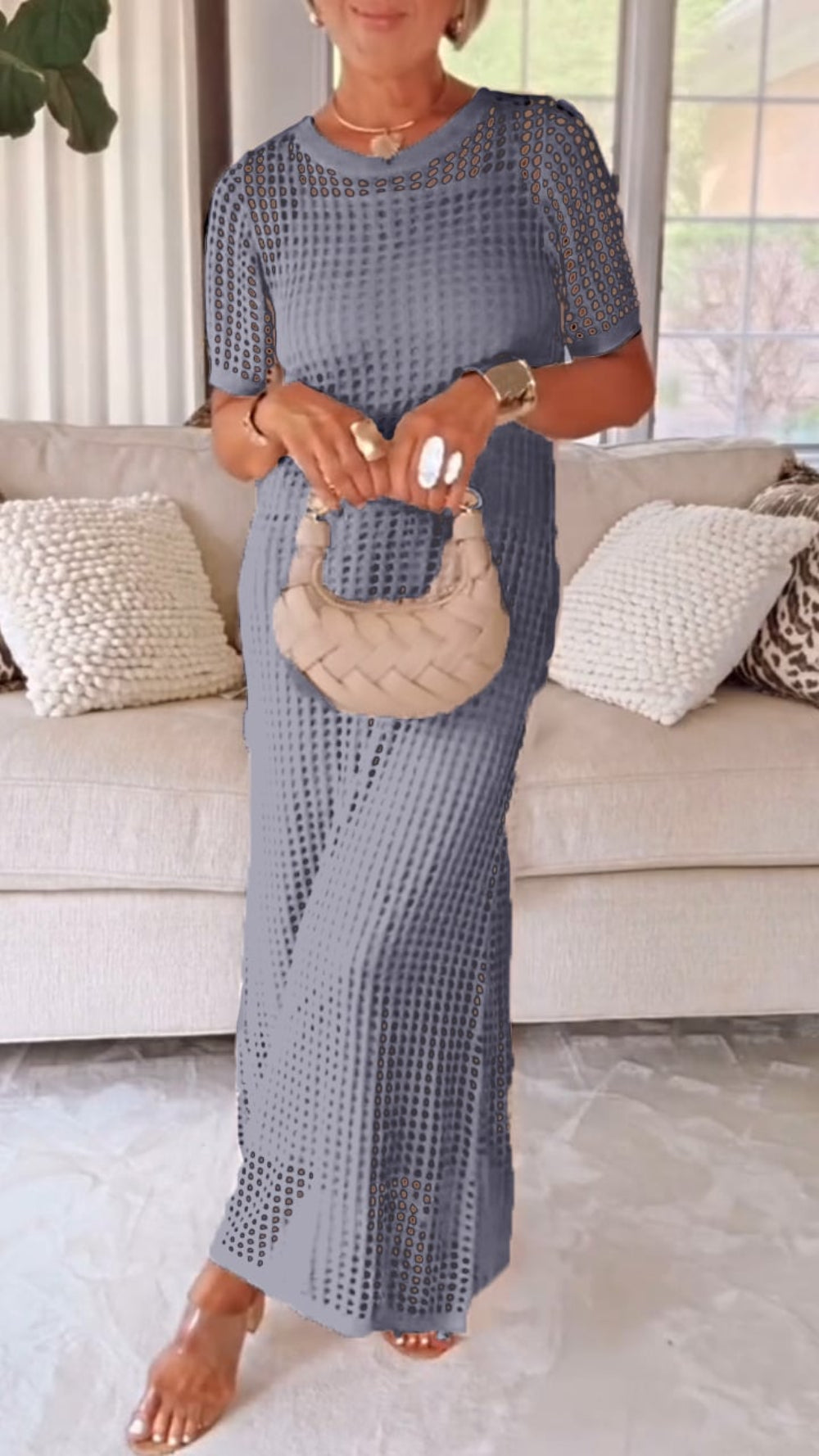 Chic Ademend Jurk