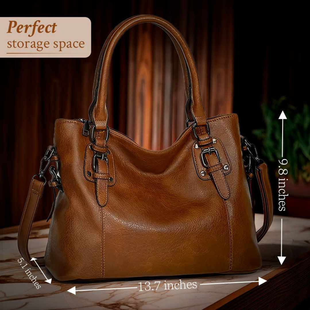 De elegante charme van Siena | Luxe schoudertas