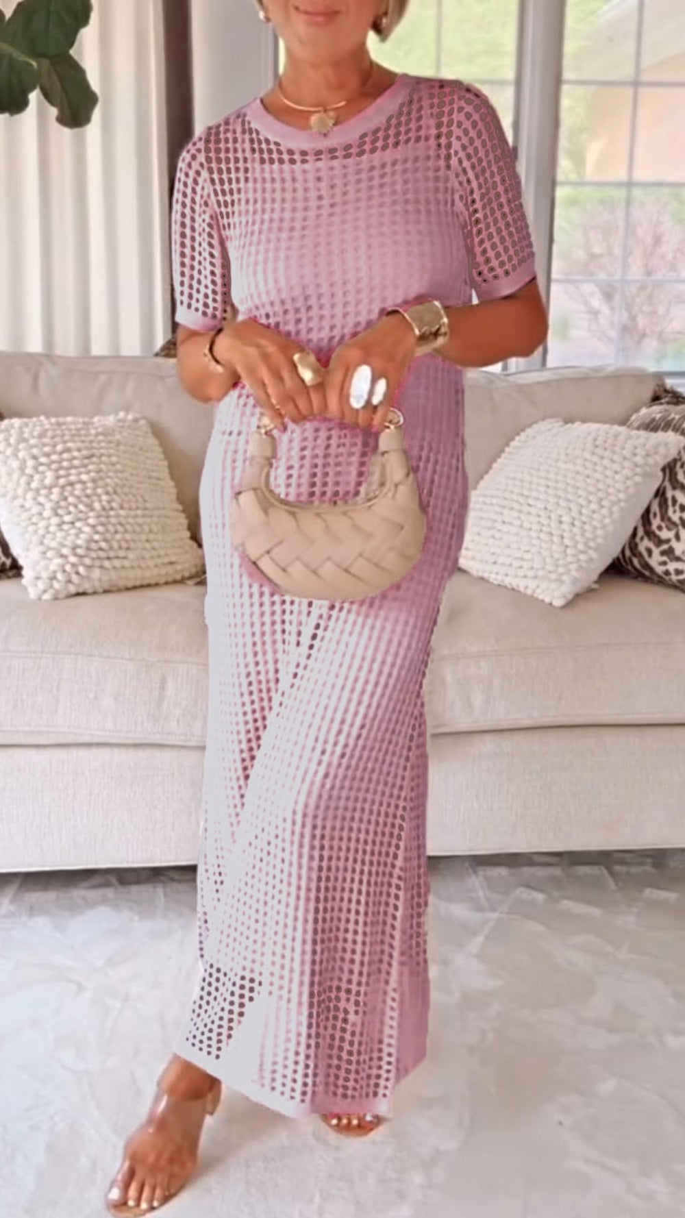 Chic Ademend Jurk
