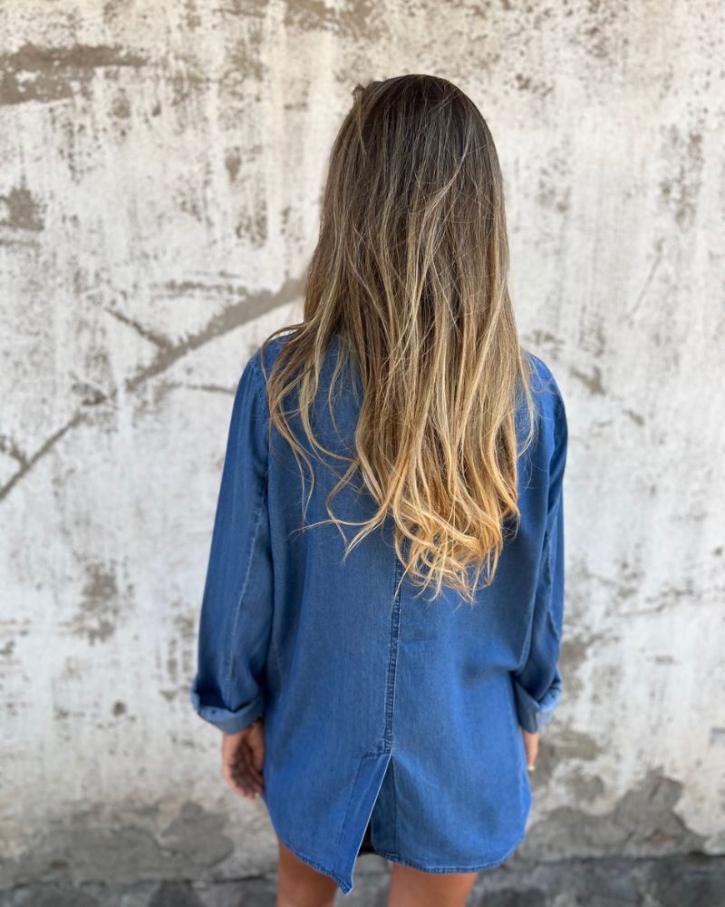MIREIA - CASUAL DENIM BLAZER