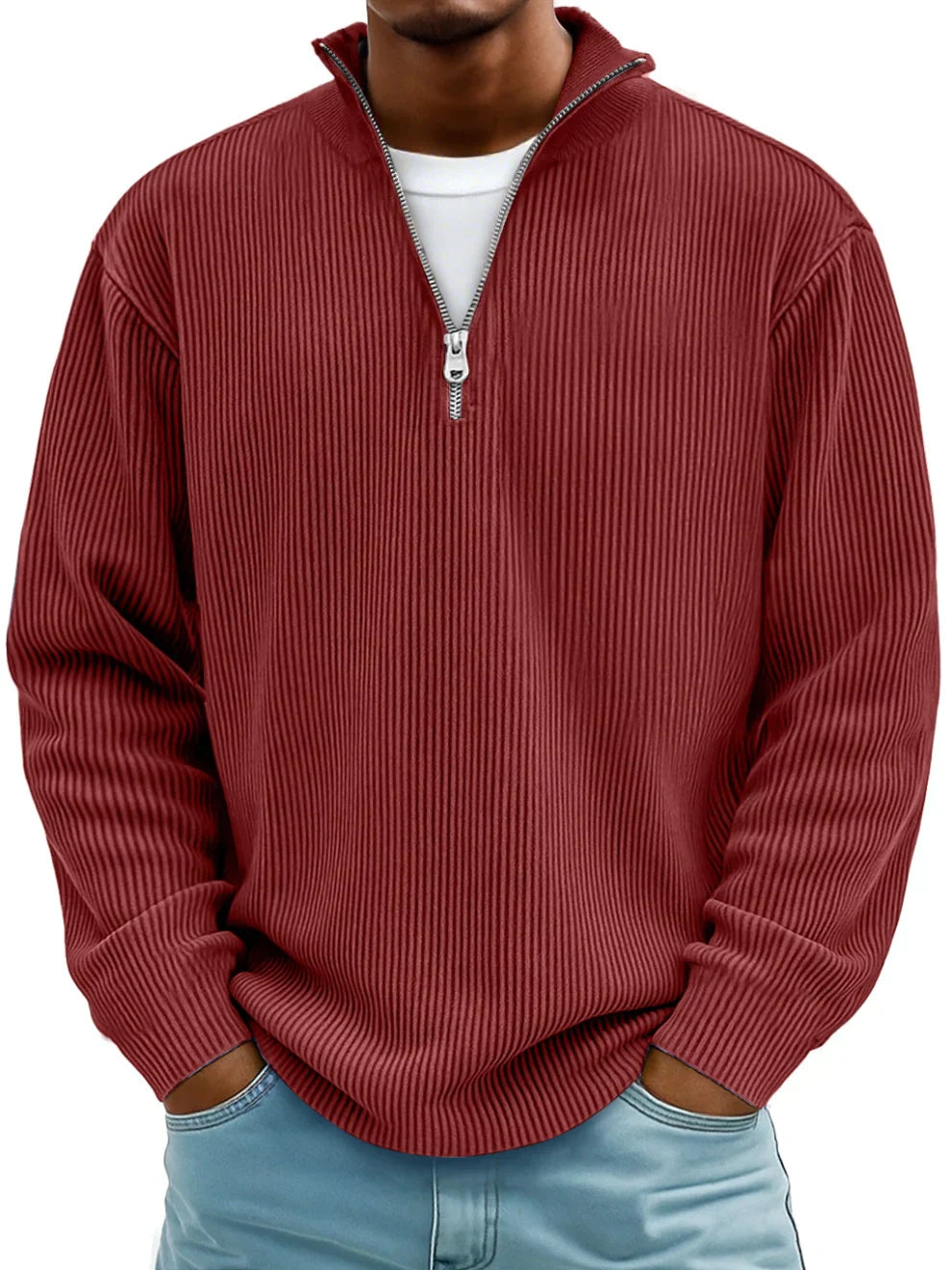 Finn, stijlvolle moderne quarterzip