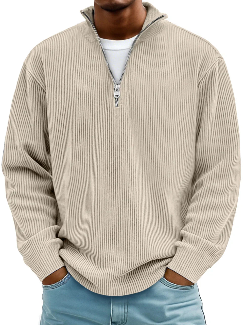 Finn, stijlvolle moderne quarterzip