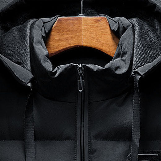 Jort - Gewatteerd bodywarmer met capuchon