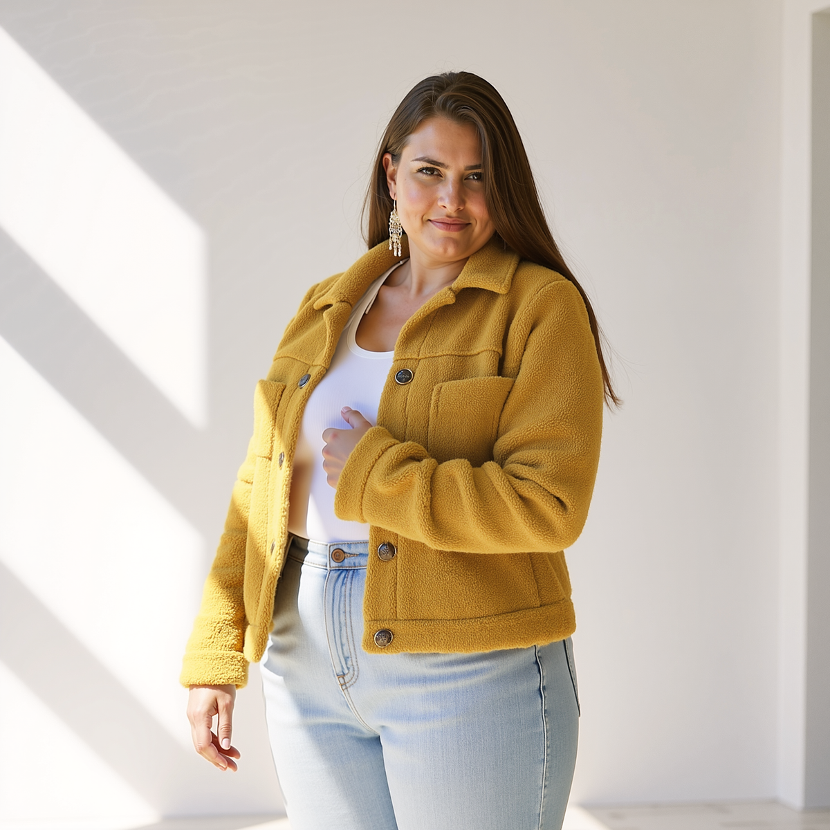 Sophie Fleece Jas – Comfortabel & Stijlvol
