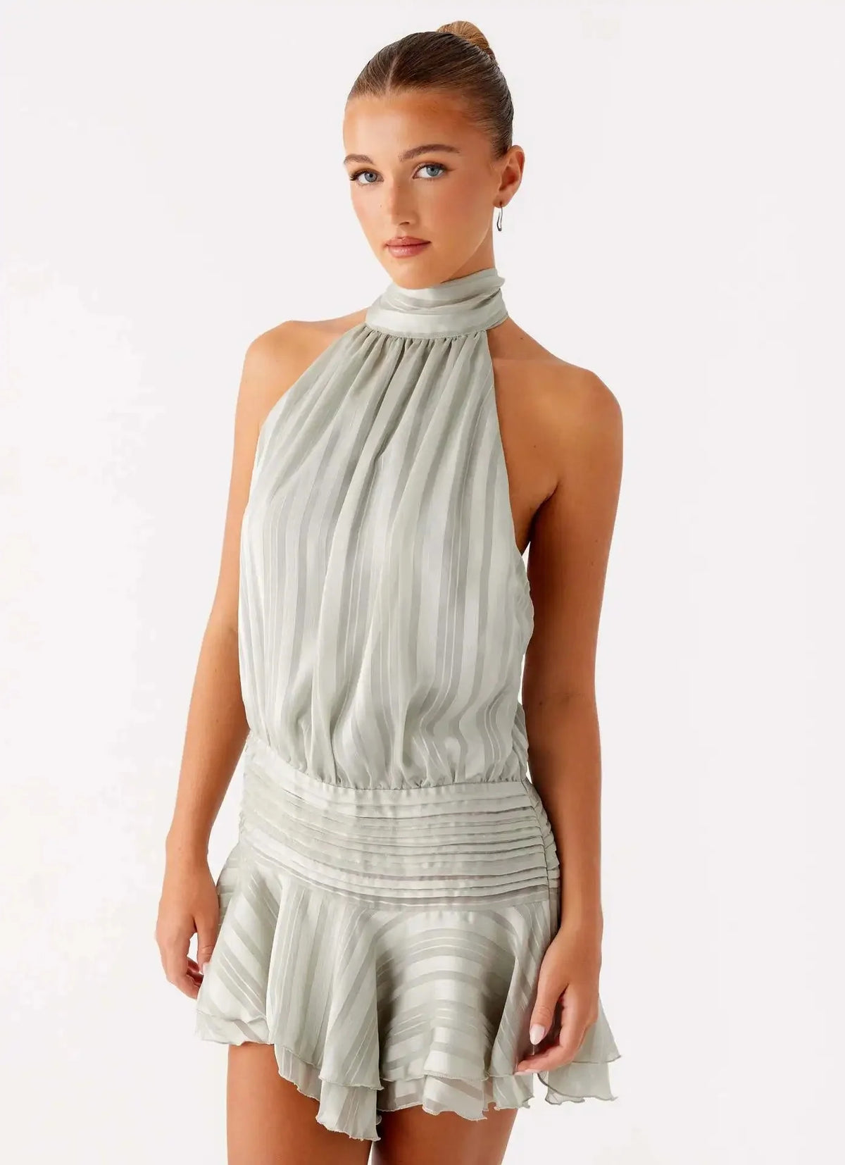 Strapless Minirok met Rugstrik voor Dames