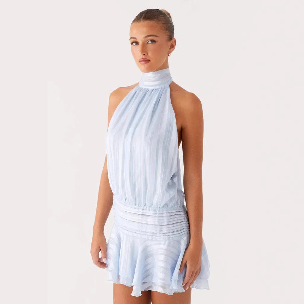 Strapless Minirok met Rugstrik voor Dames