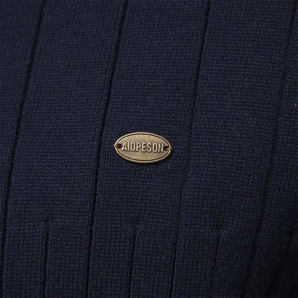 Milan, luxe zip-trui