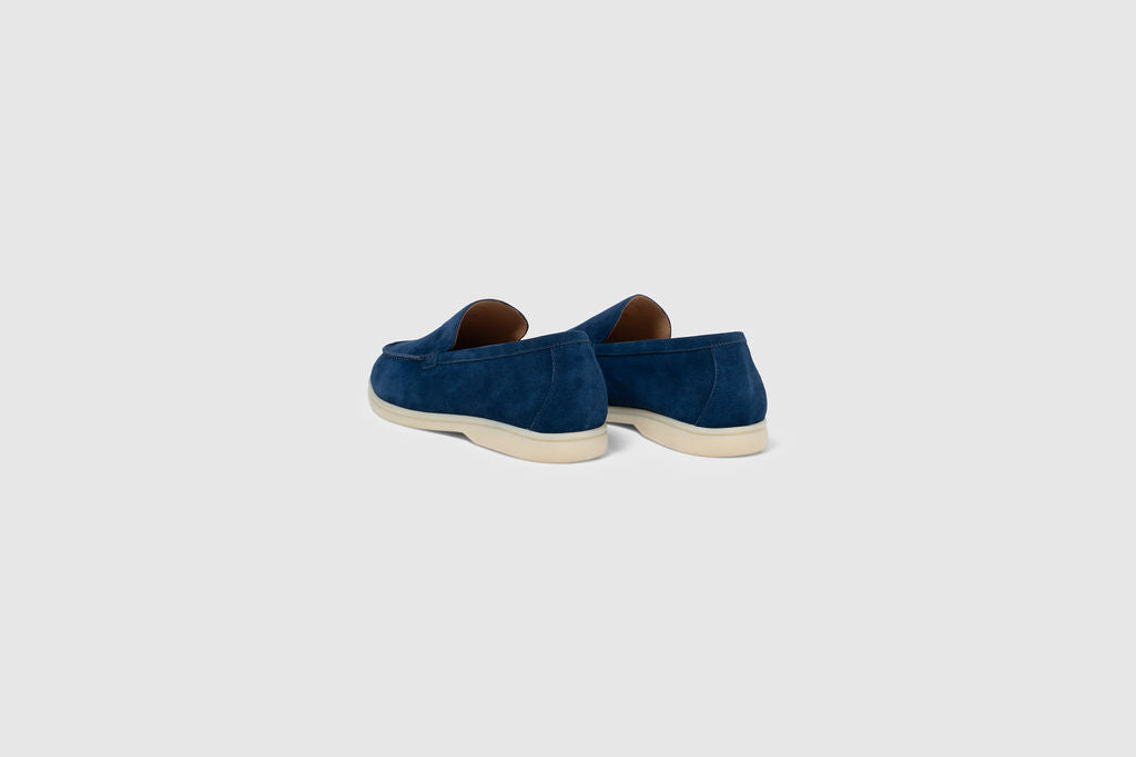 Marino | Herenloafers Navy Blauw