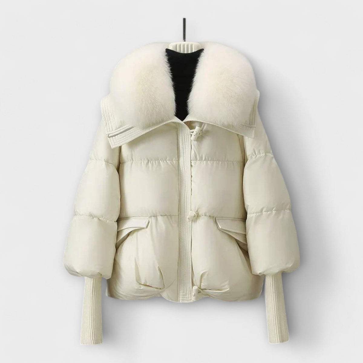 Emma - Winterjas met luxe bontvoering