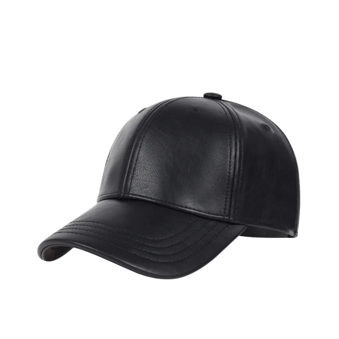Cedric | Echt Leren Baseballcap
