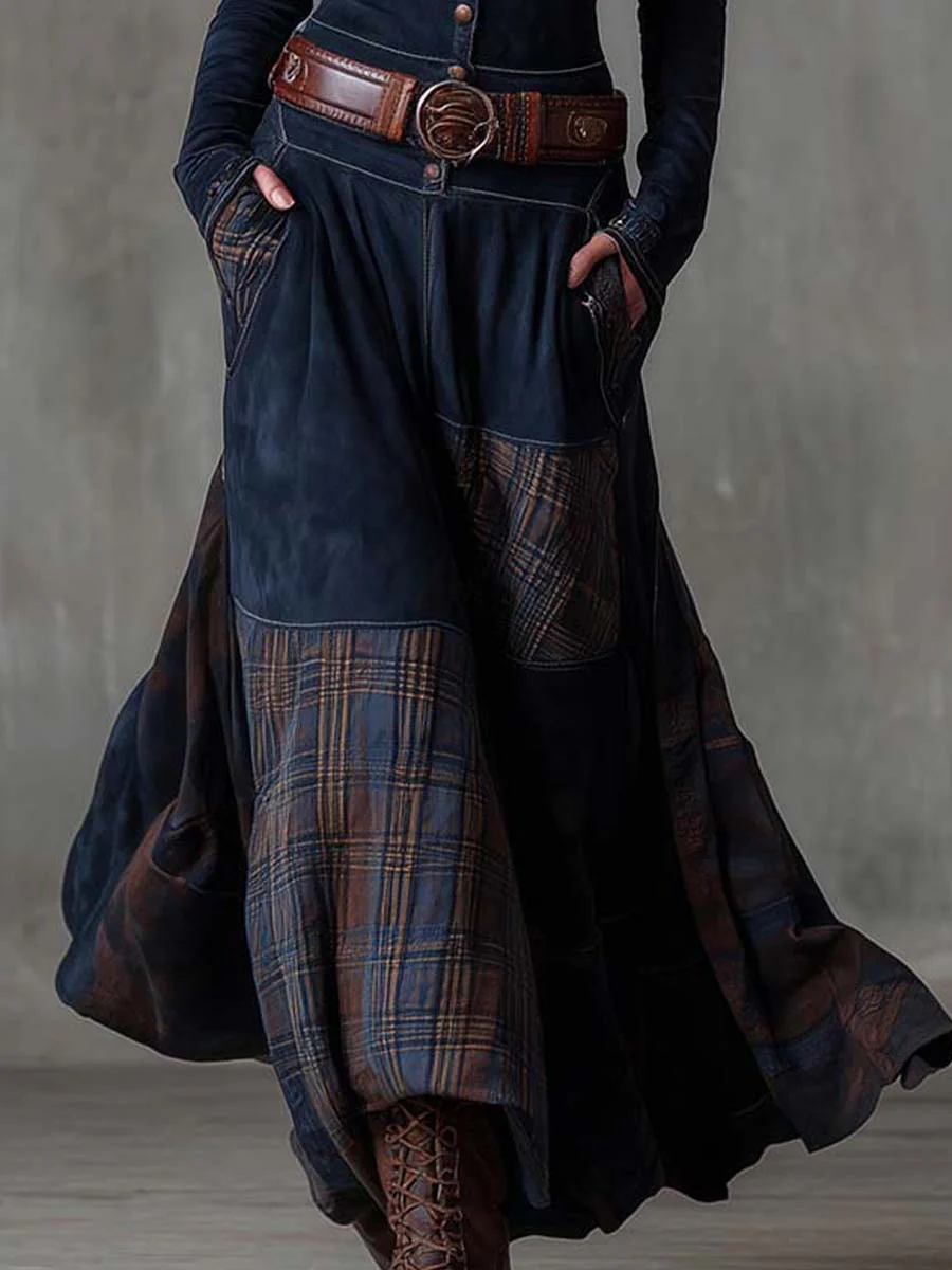 Michelle | Maxi suède look jurk