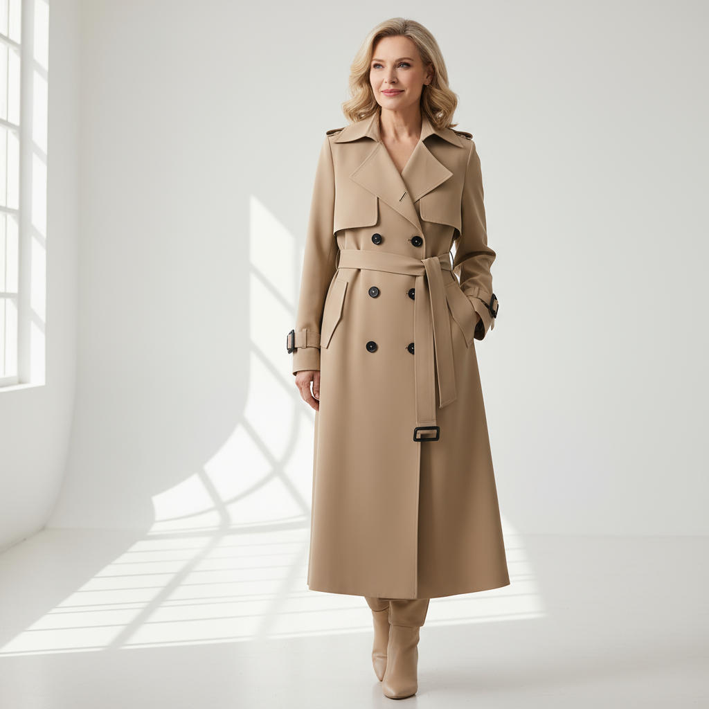 Sophie - stijlvolle trenchcoat