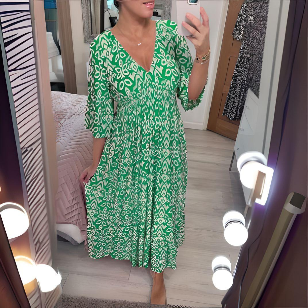 Marjoleine | Boho Jurk (Bijna uitverkocht)