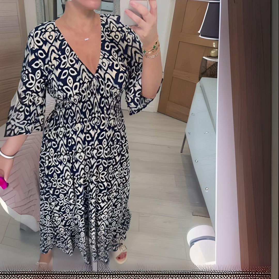 Marjoleine | Boho Jurk (Bijna uitverkocht)