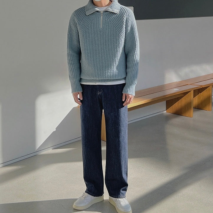 Alex | Pullover met quarter zip