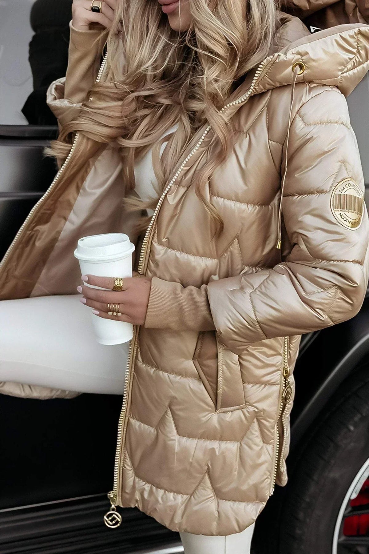 Sanne - Lange winterjas voor herfst en winter