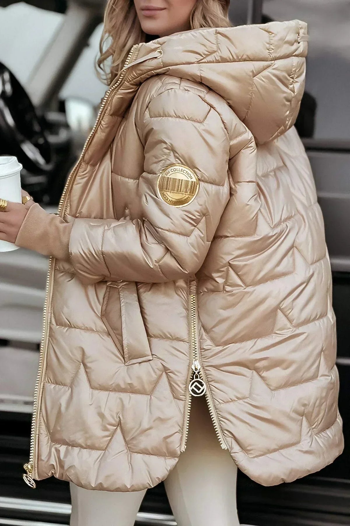 Sanne - Lange winterjas voor herfst en winter