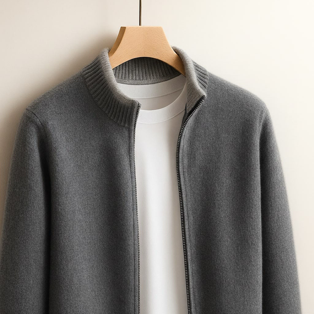 Milan - cardigan met rits