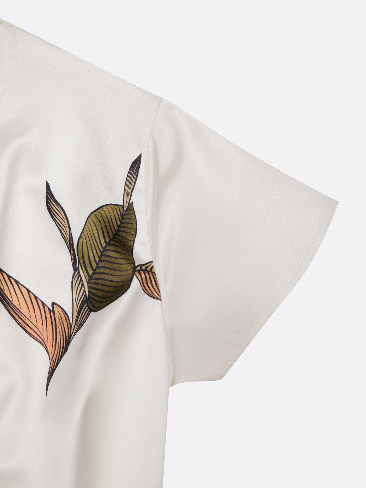 Midi Jurk Bladeren Urban