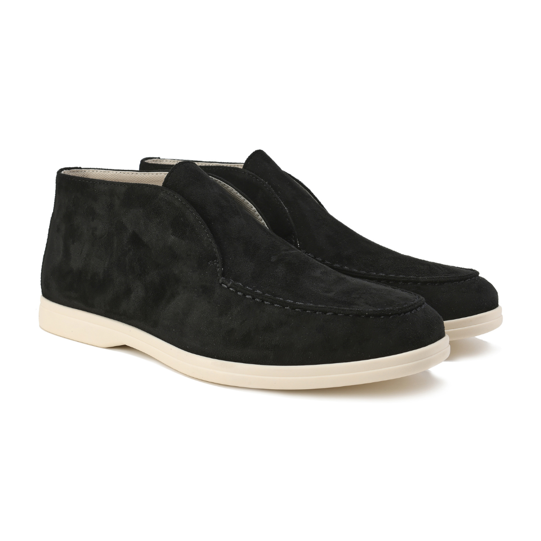 Luca | Herenloafers van suède