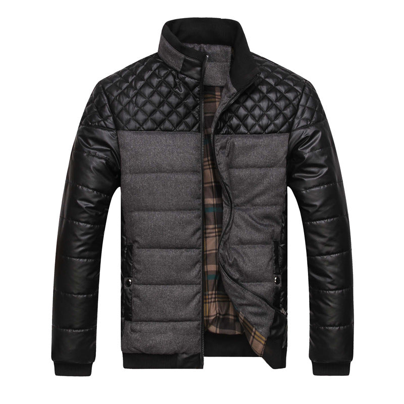 Lorenzo | Vegan Leren Winterjas
