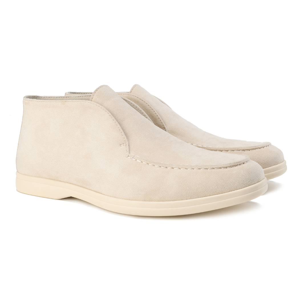 Luca | Herenloafers van suède