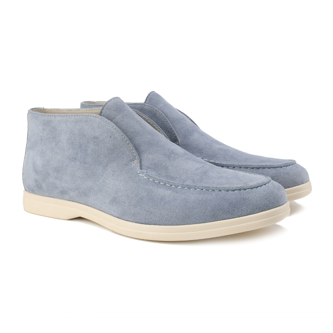 Luca | Herenloafers van suède