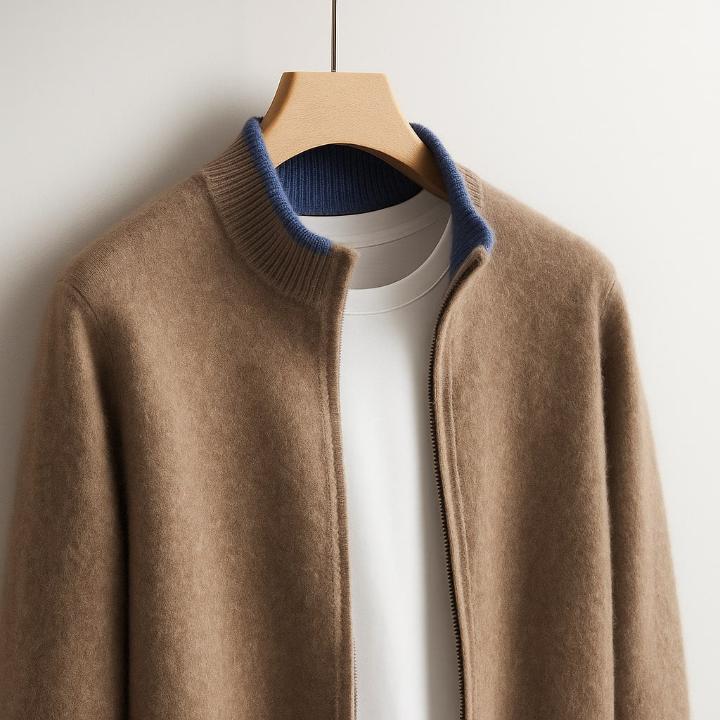 Milan - cardigan met rits
