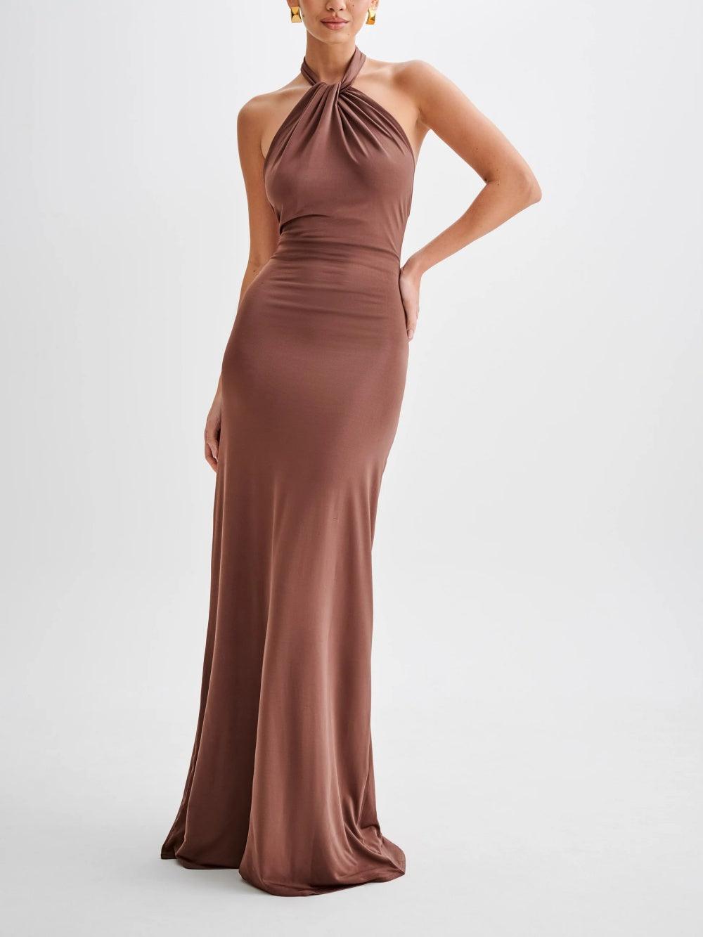 Abito Slinky-Elegante Maxi