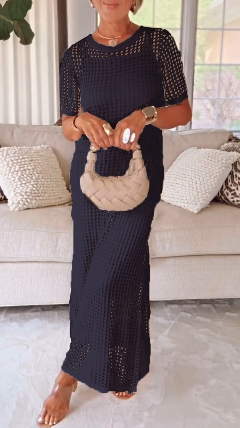 Chic Ademend Jurk