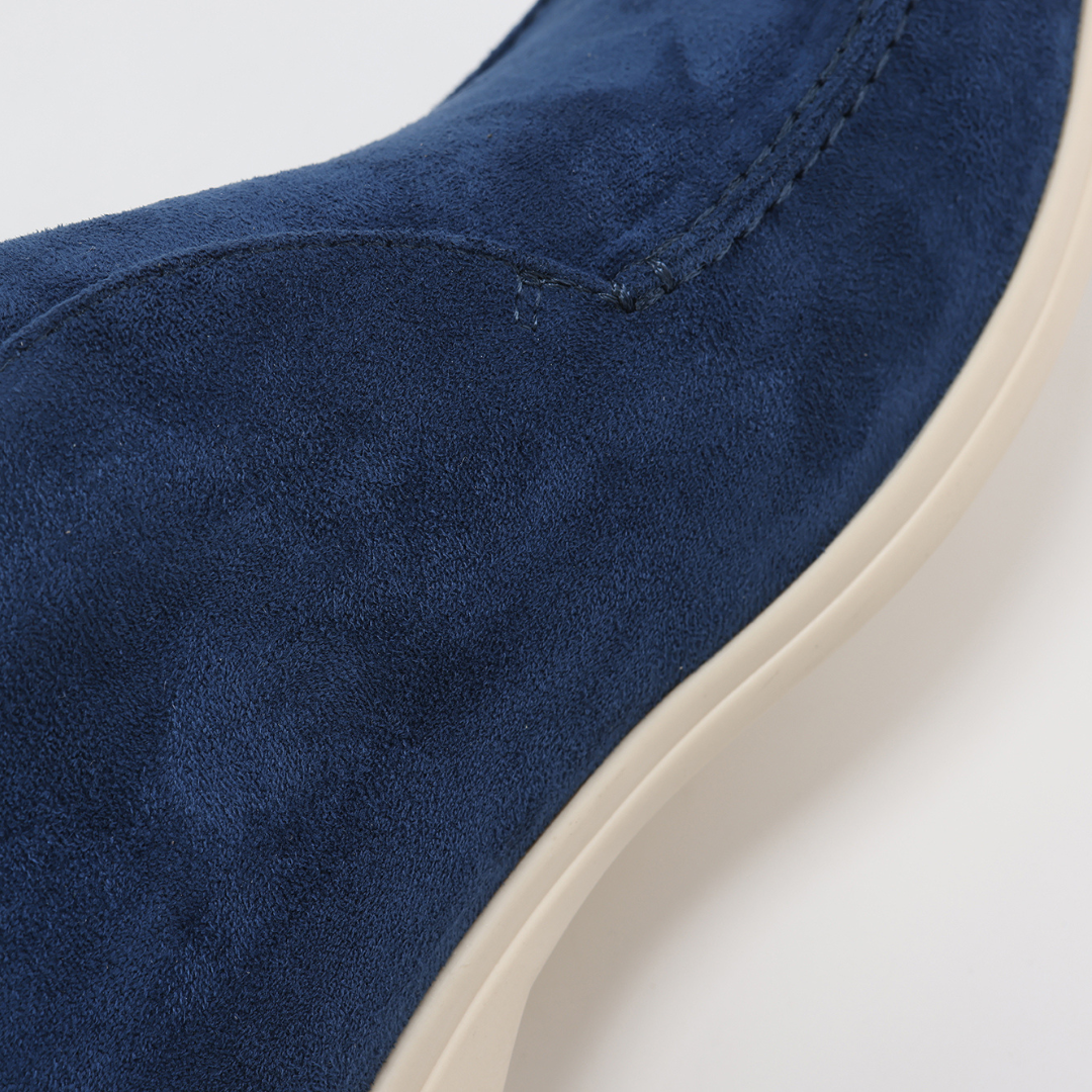 Luca | Herenloafers van suède