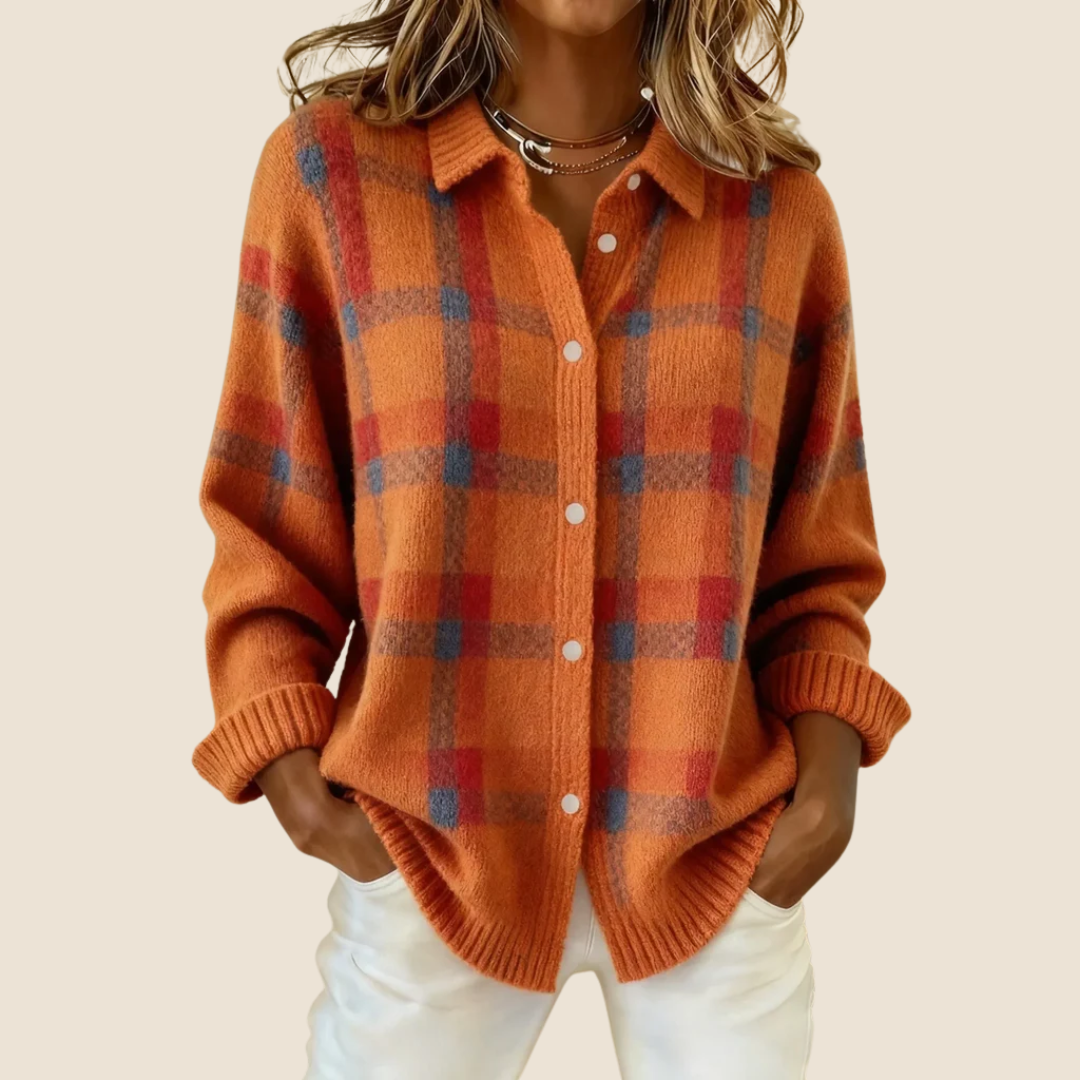 ANNE – Zachte Retro cardigan