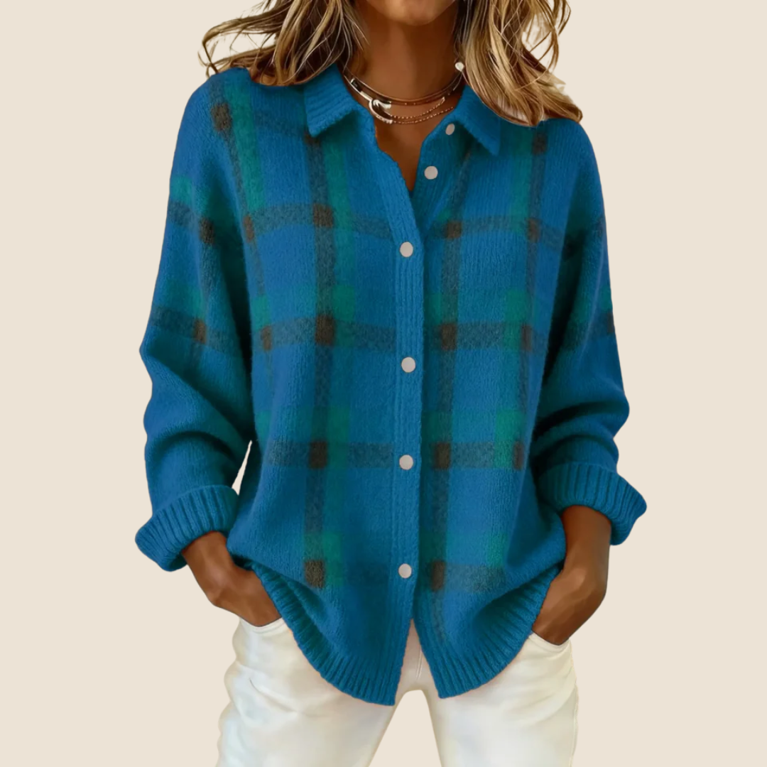 ANNE – Zachte Retro cardigan