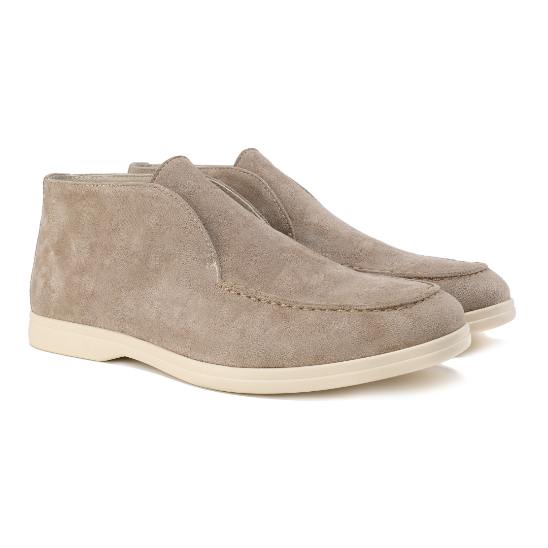 Luca | Herenloafers van suède