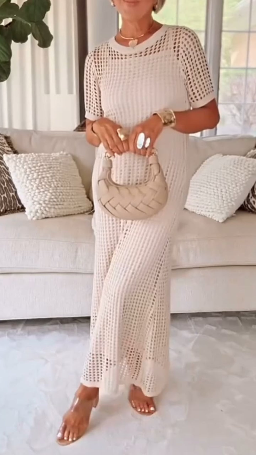 Chic Ademend Jurk