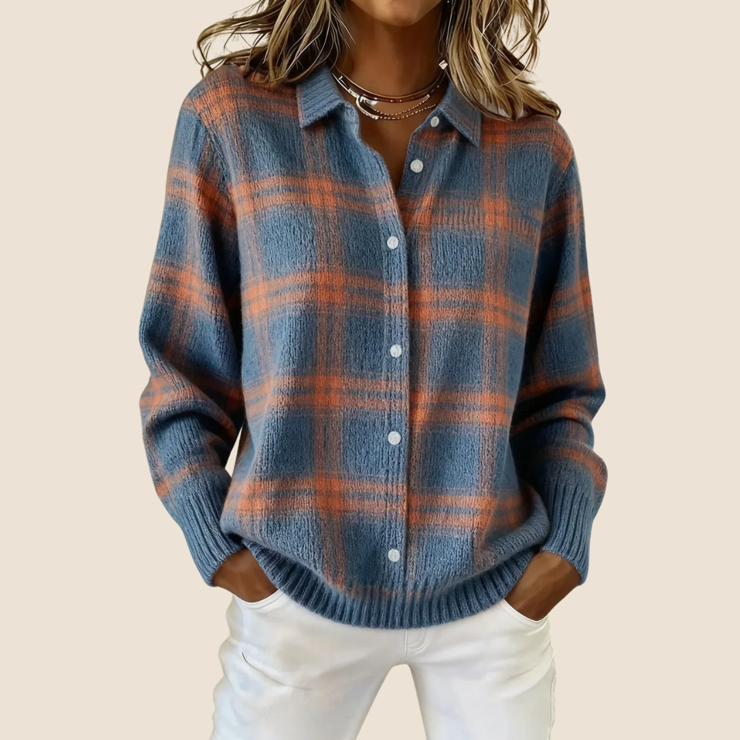 ANNE – Zachte Retro cardigan