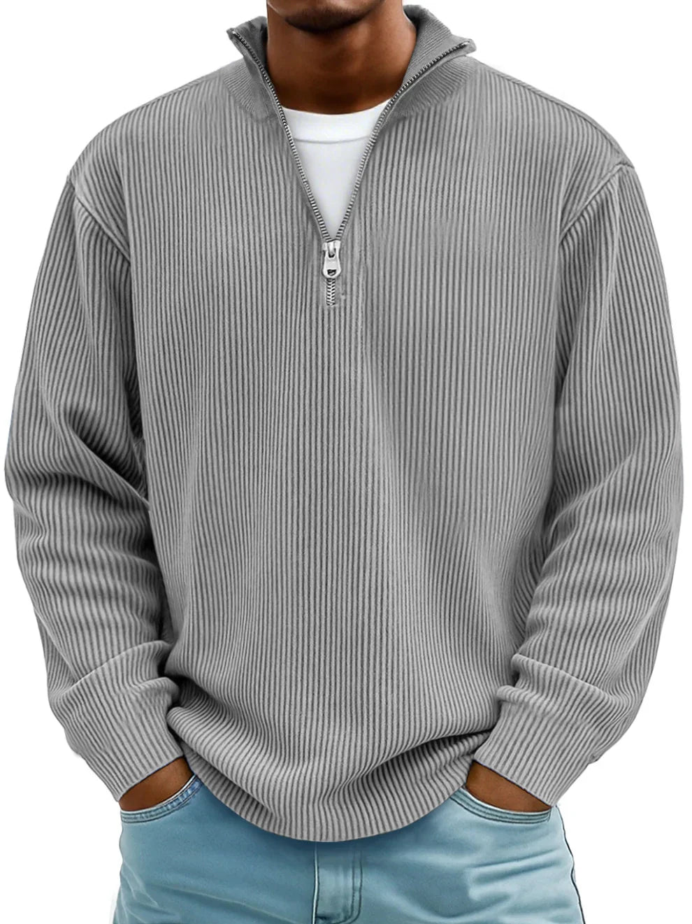 Finn, stijlvolle moderne quarterzip