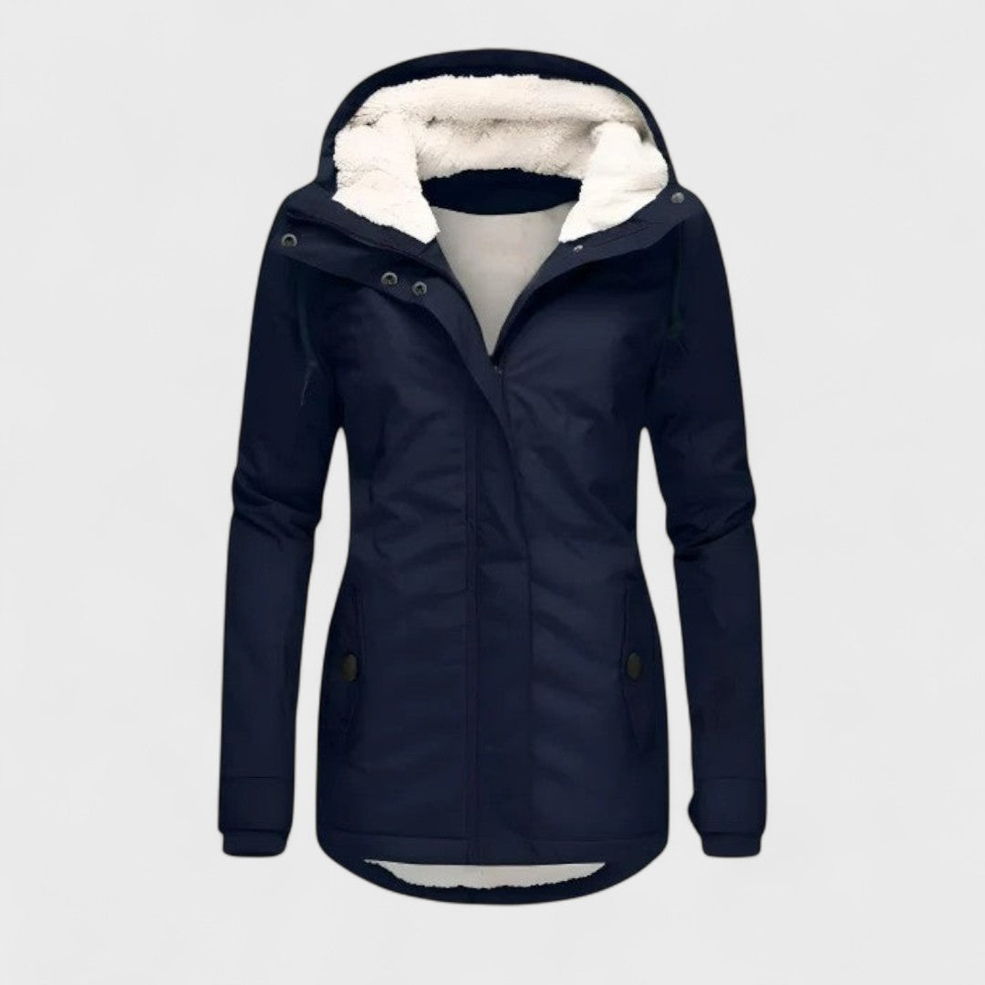 Isabelle - Warme Winterjas met wollen voering
