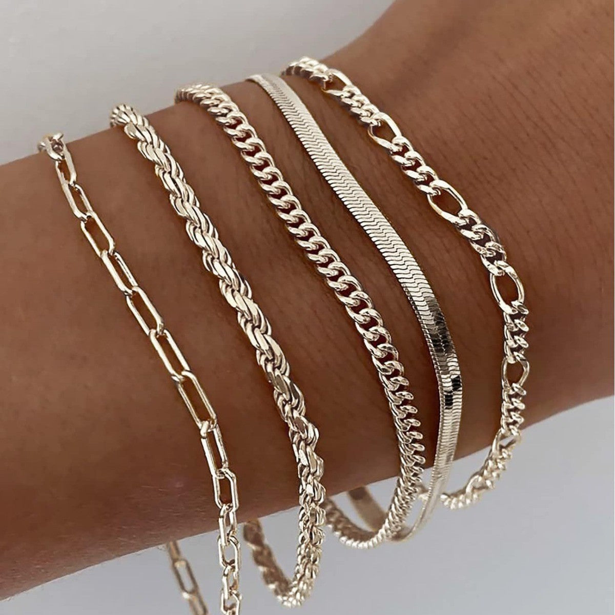 Van Hoorn Mode | Armbandenset Goud