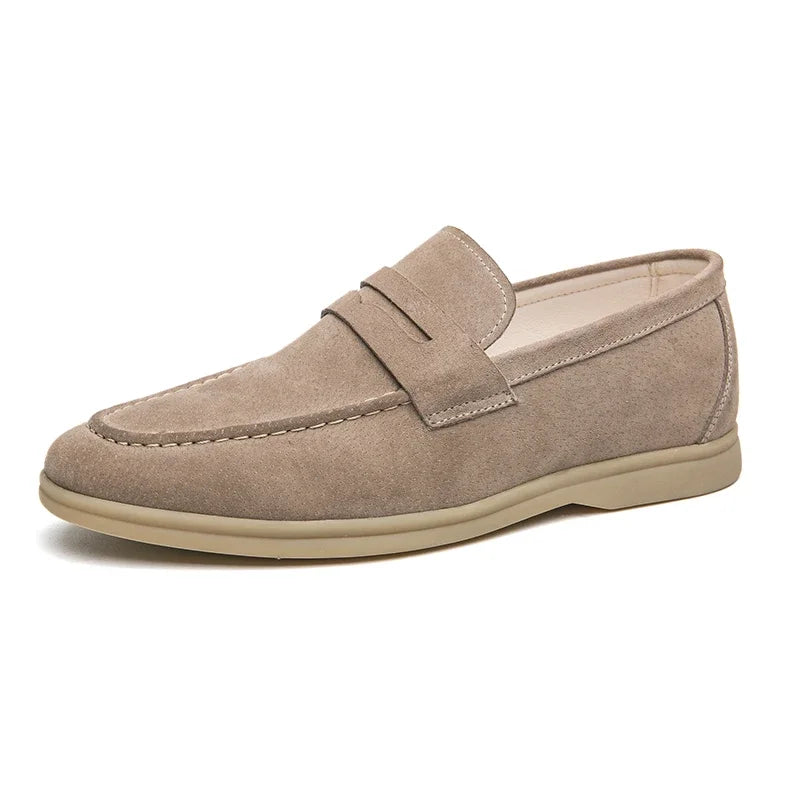 Leonardo - luxe suède loafers