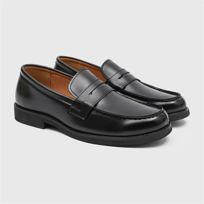 Oliver - casual leren loafers voor heren