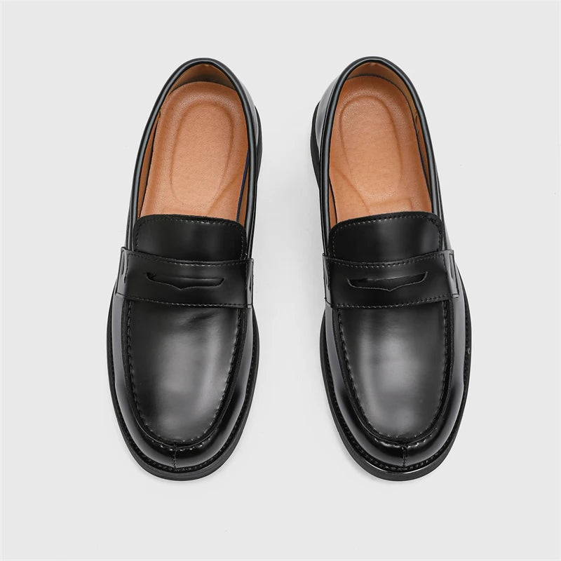 Oliver - casual leren loafers voor heren
