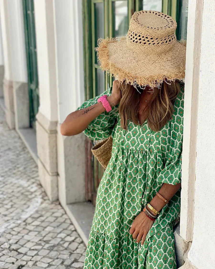 Marieke | Maxi-jurk Boheemse
