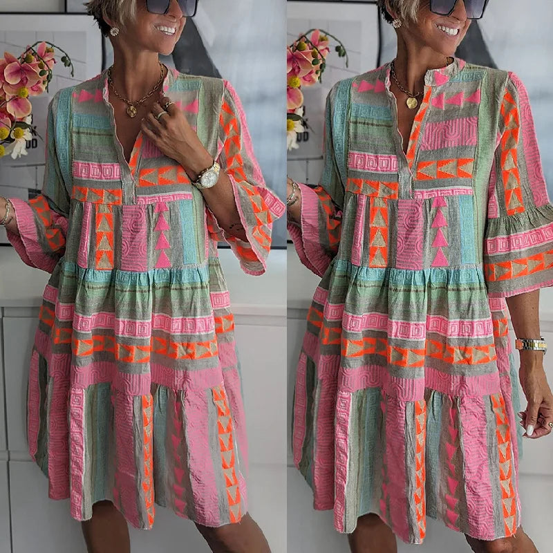 Aafke | Elegante Midi-Lentejurk (Bijna uitverkocht)