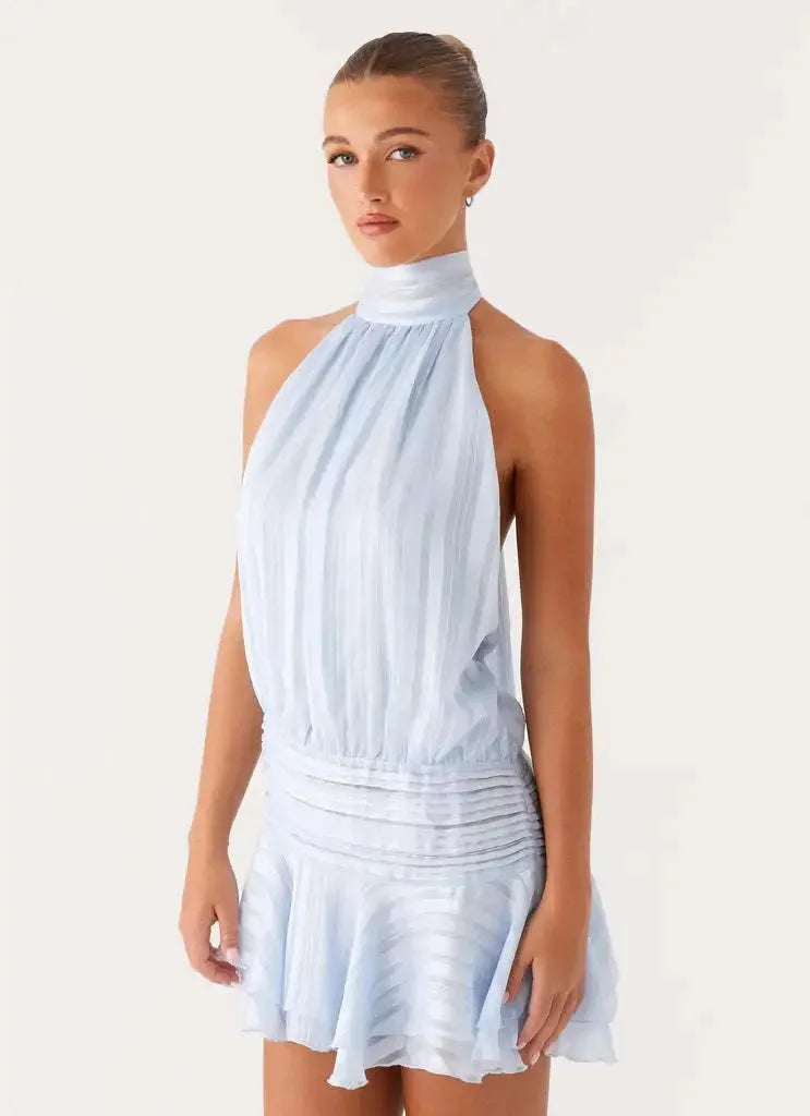Strapless Minirok met Rugstrik voor Dames