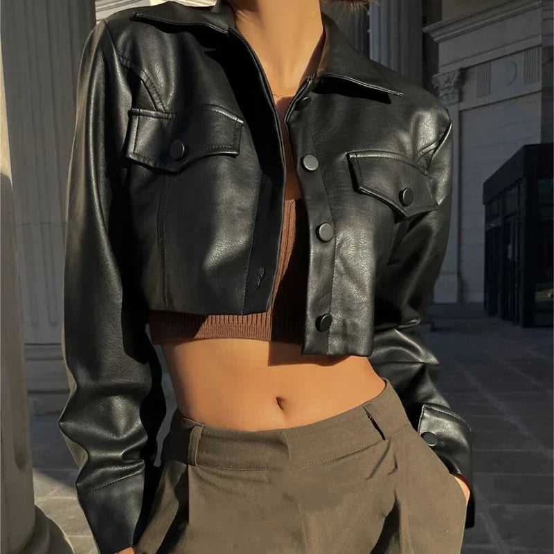 Naomi - Leren jas