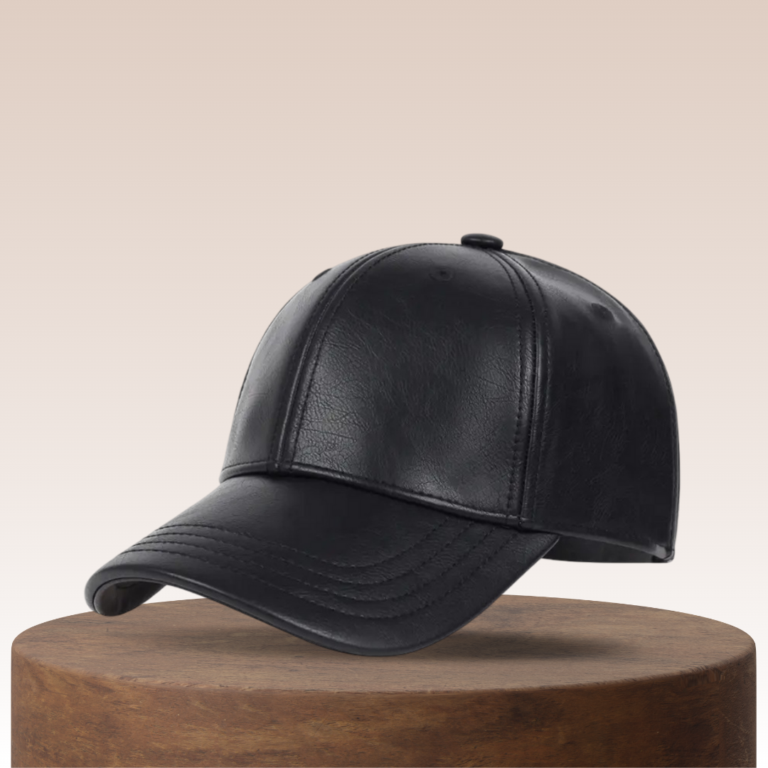 Cedric | Echt Leren Baseballcap