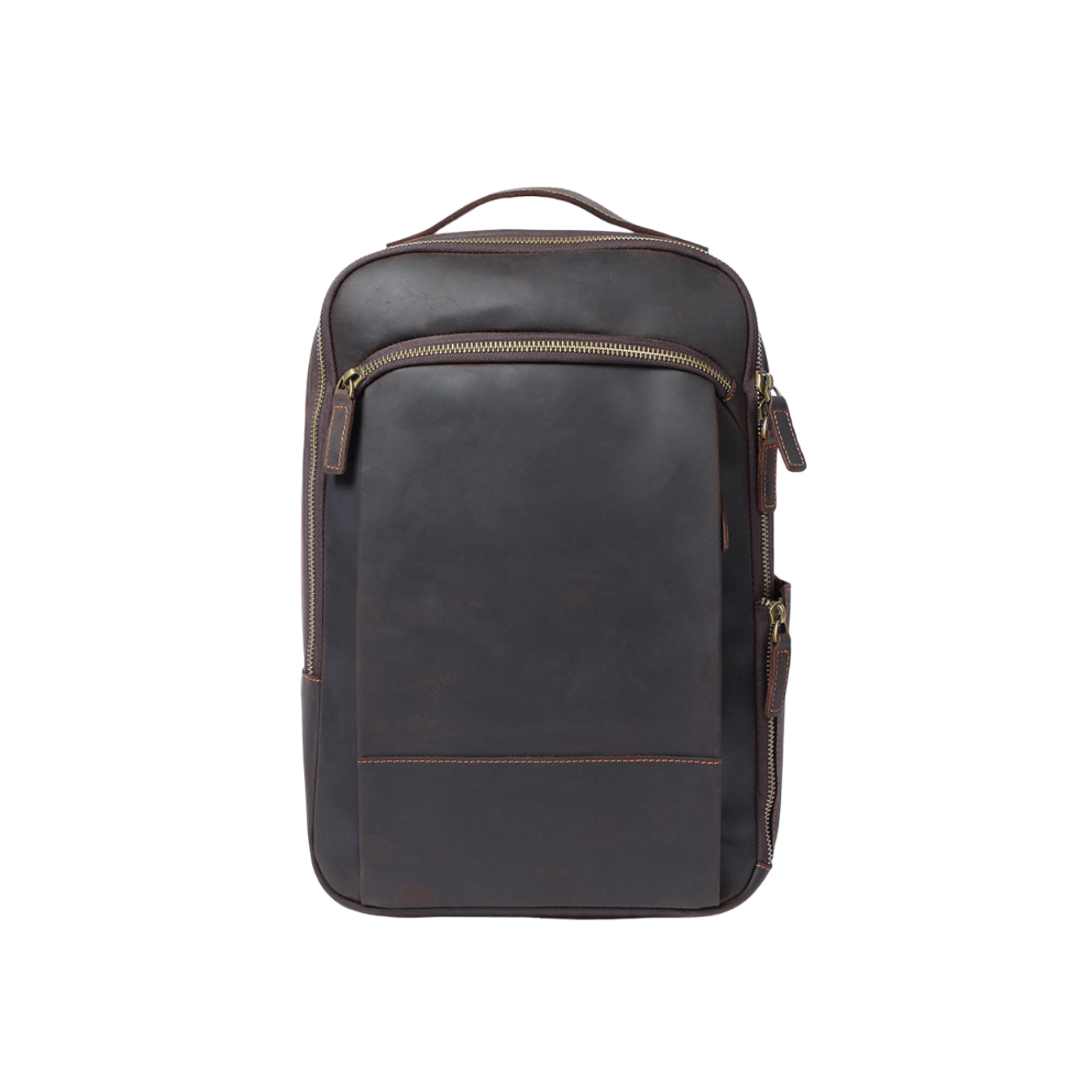 Archer - Leren Laptoptas Ransel