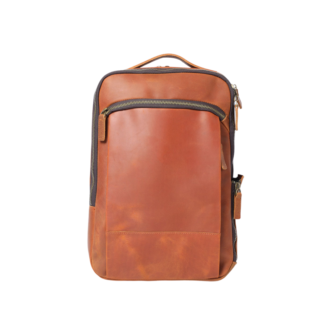 Archer - Leren Laptoptas Ransel